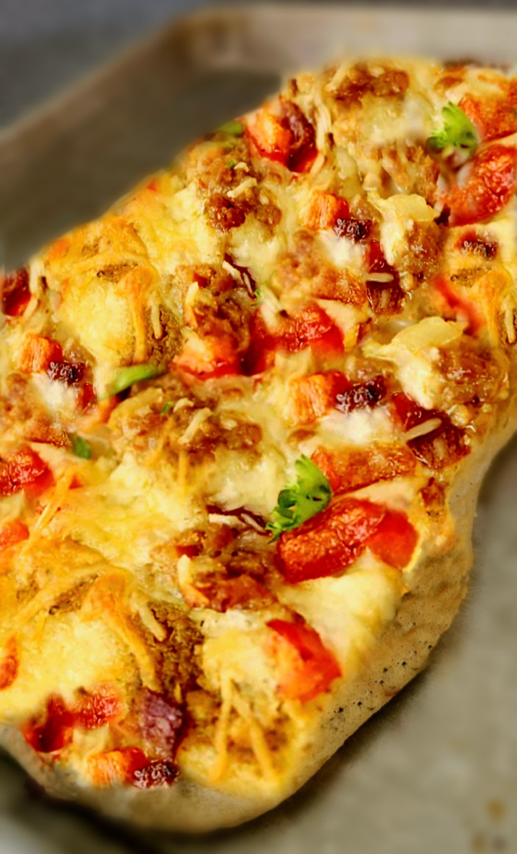 Rustic Sausage & Roasted Vegetable&nbsp;Flatbreads