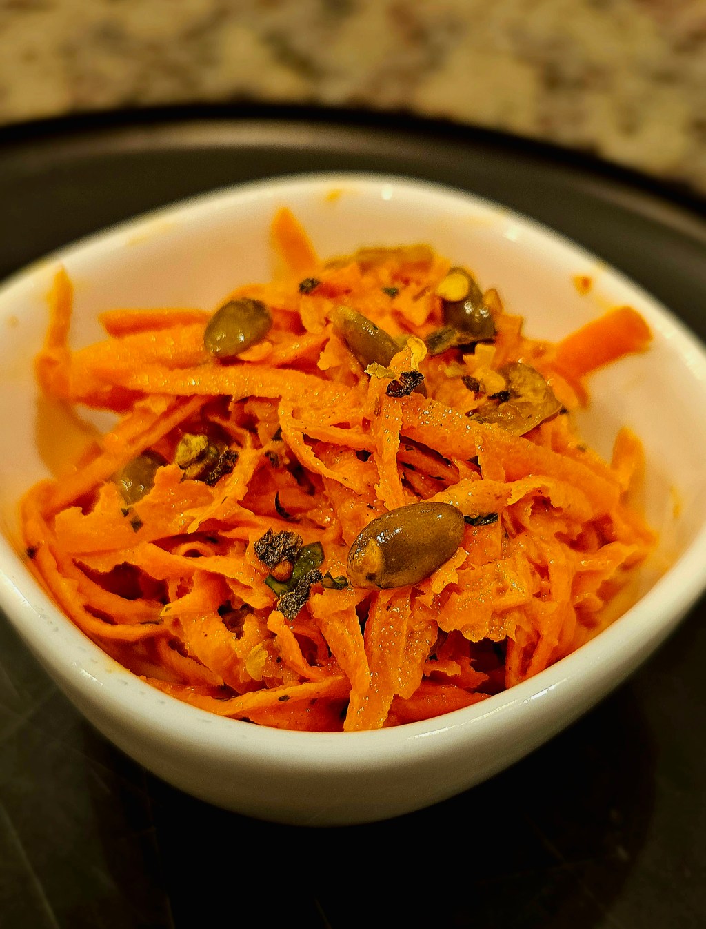 Spicy Carrot & Raisin Slaw
