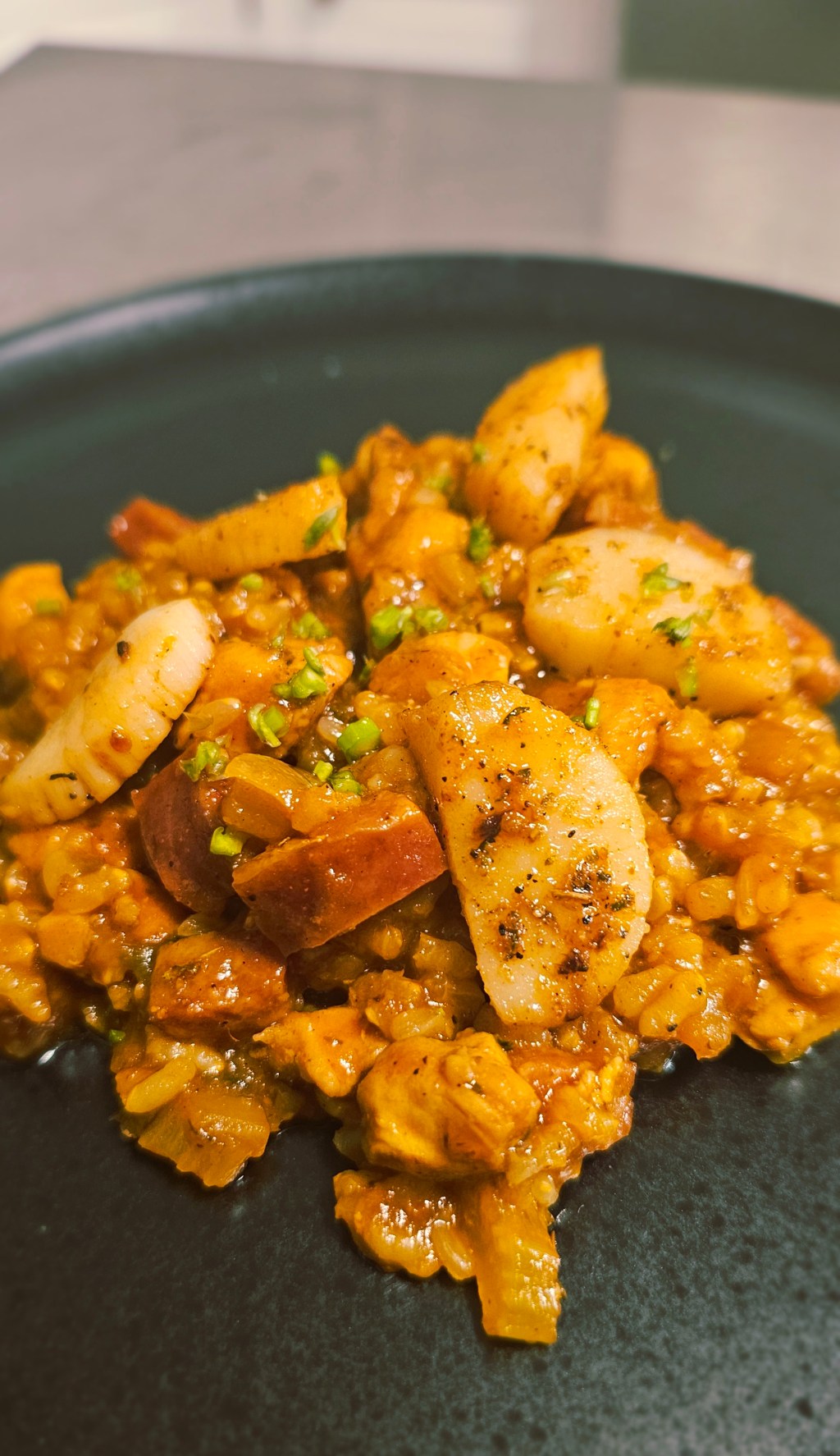 Chicken, Sausage & Scallop&nbsp;Jambalaya
