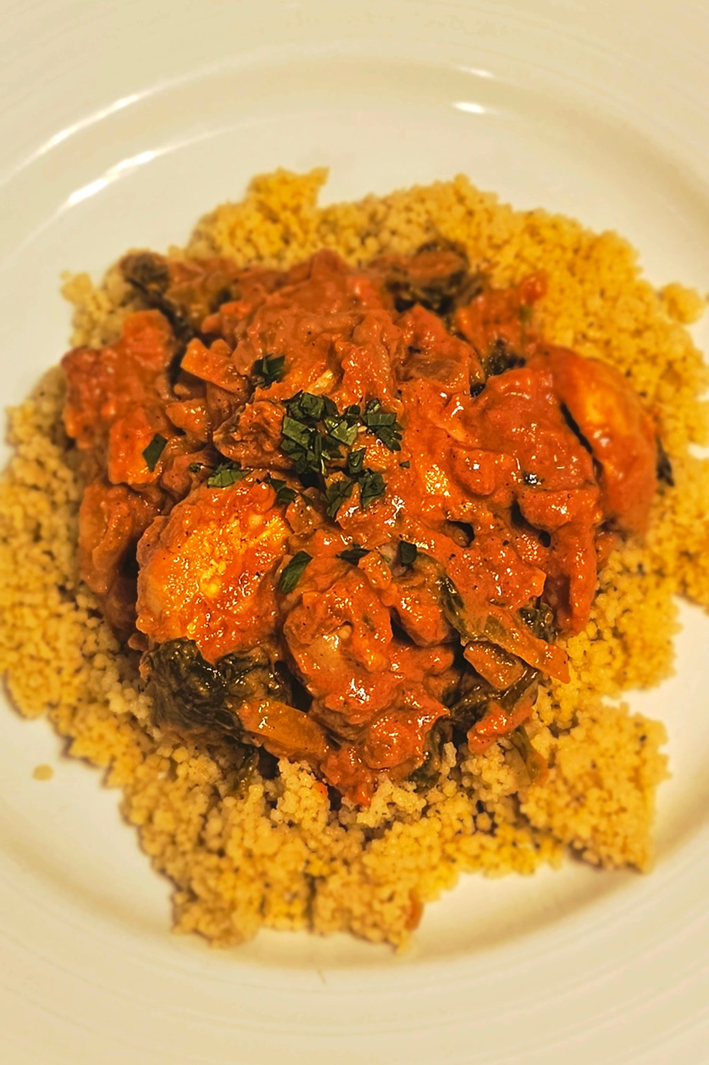 Quick Red Curry Chicken (African-Inspired)