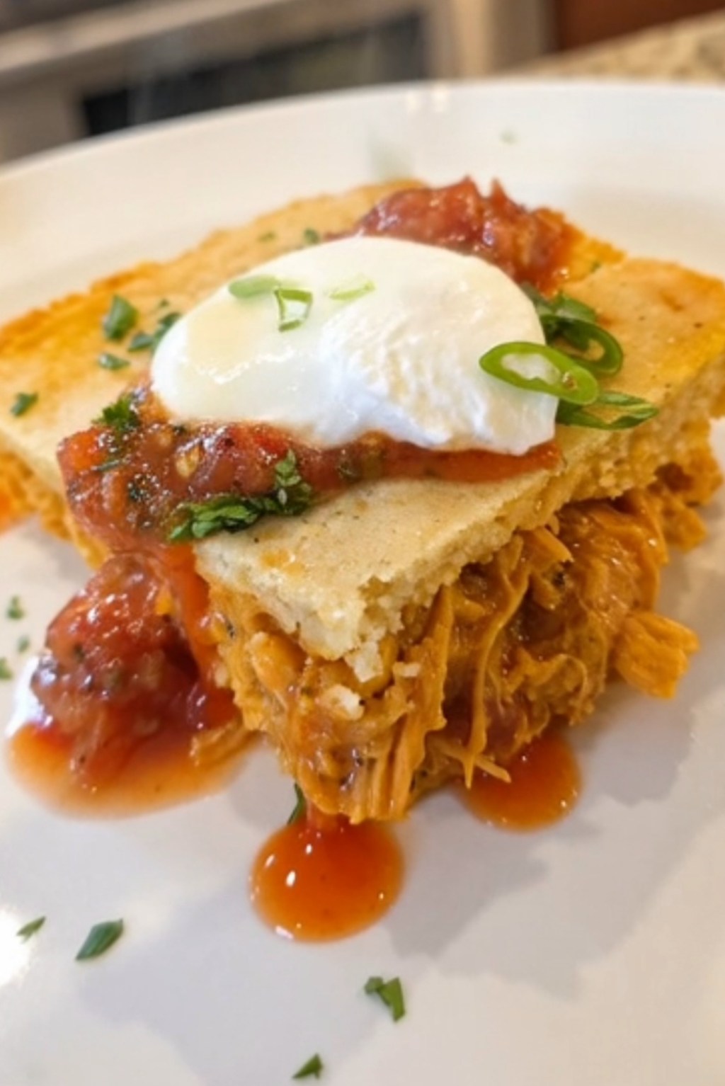 Chicken Tamale Bake